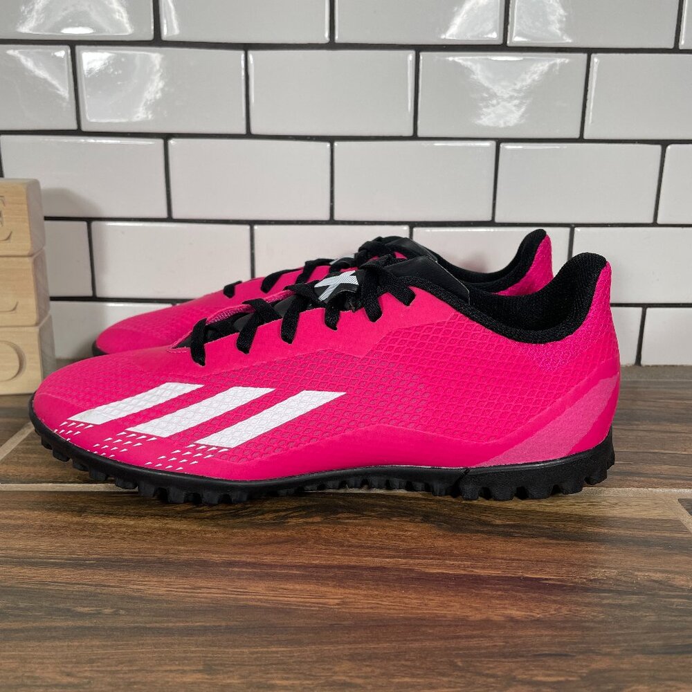 adidas X Speedportal.4 TF Soccer Shoes Mens 6.5 Team Shock Pink Futbol Sneakers